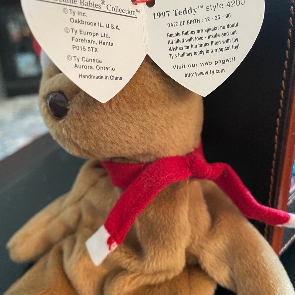 1997 Vintage Teddy Beanie Baby